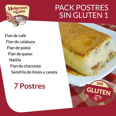 Pack de Postres Sin Gluten 1
