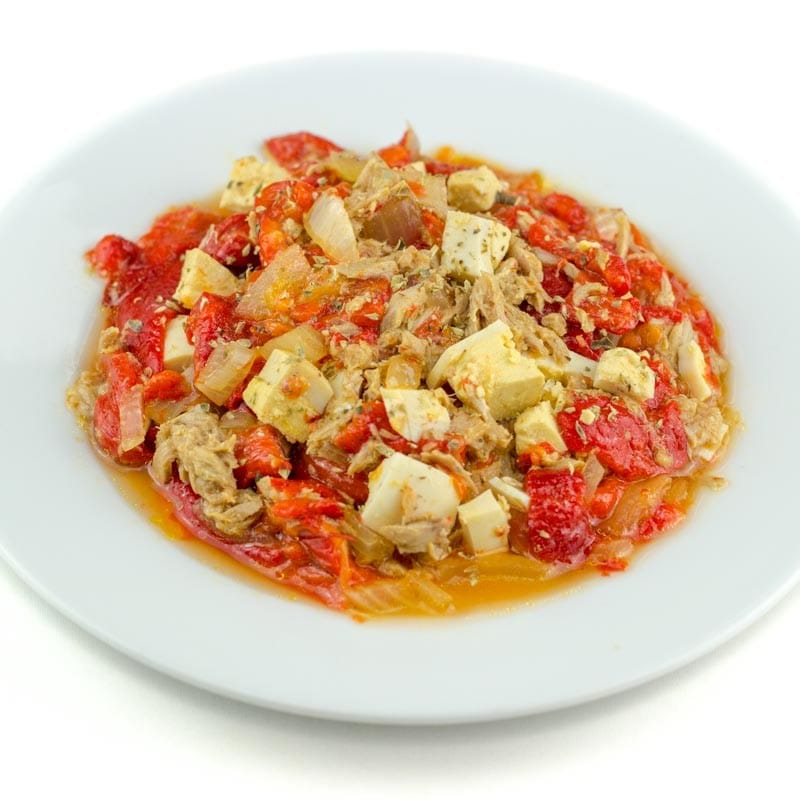 Aliño de Pimientos asados