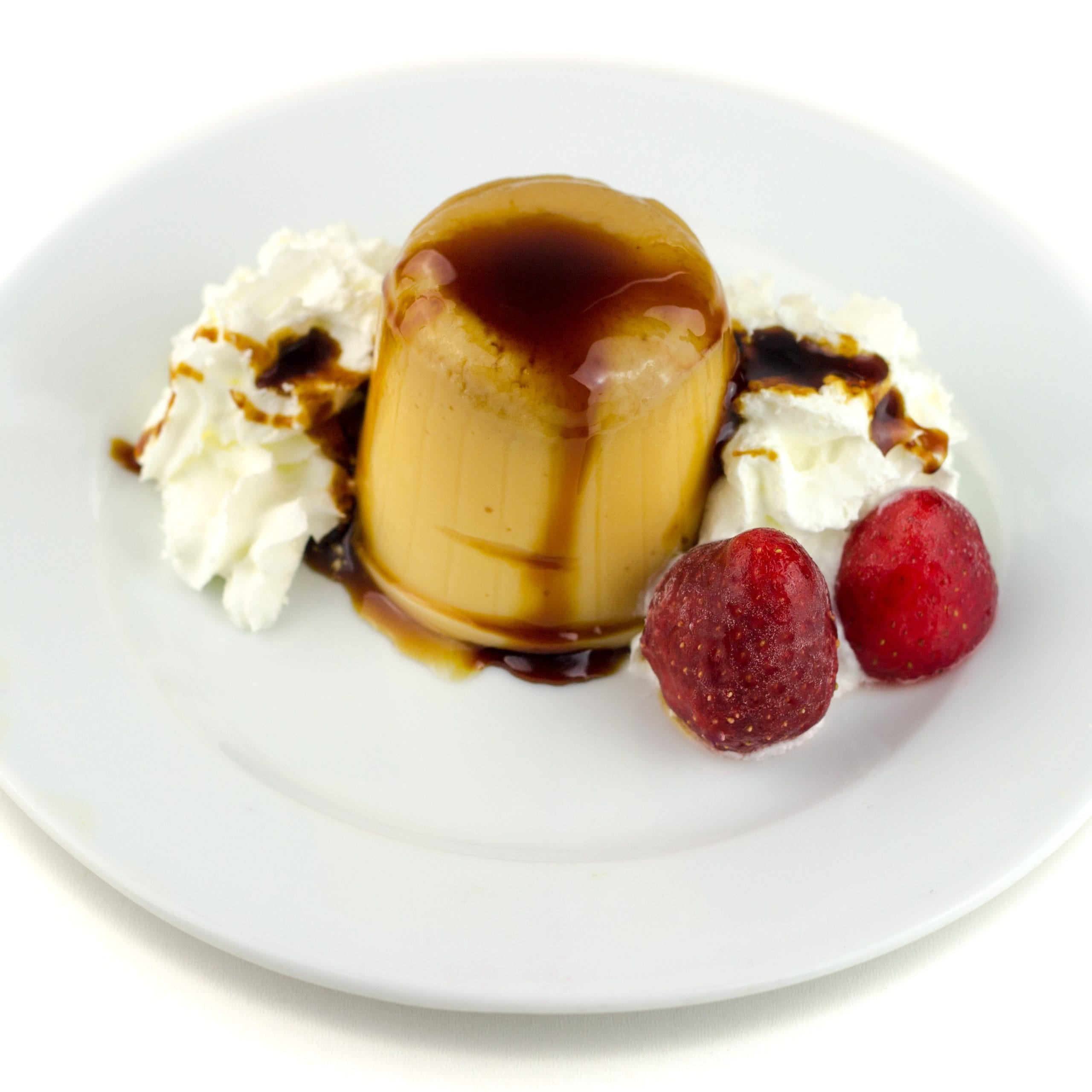 Flan de calabaza sin azúcar