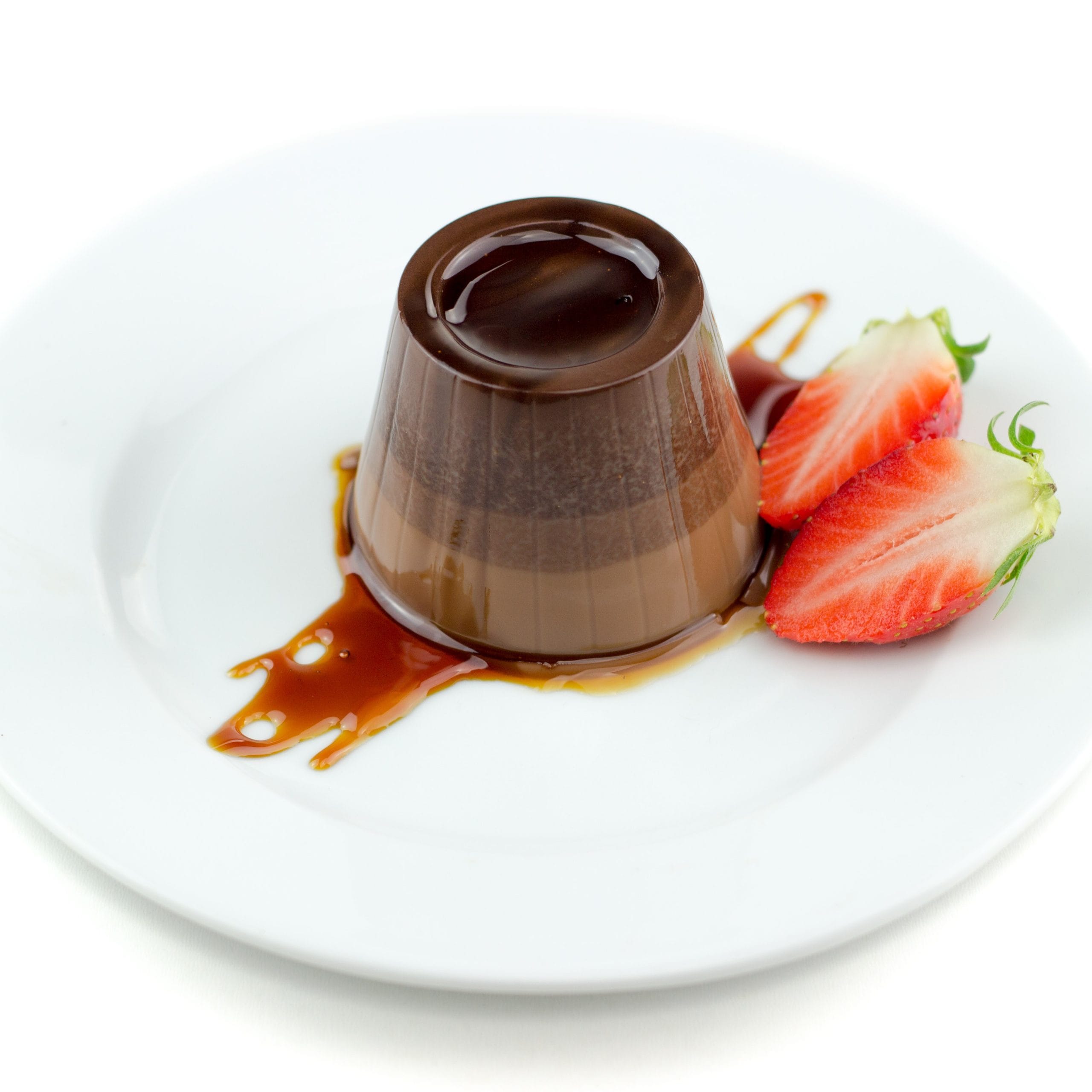 Flan de Chocolate sin azúcar