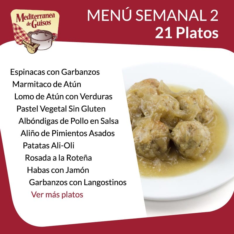 Pack Menú Semanal 2