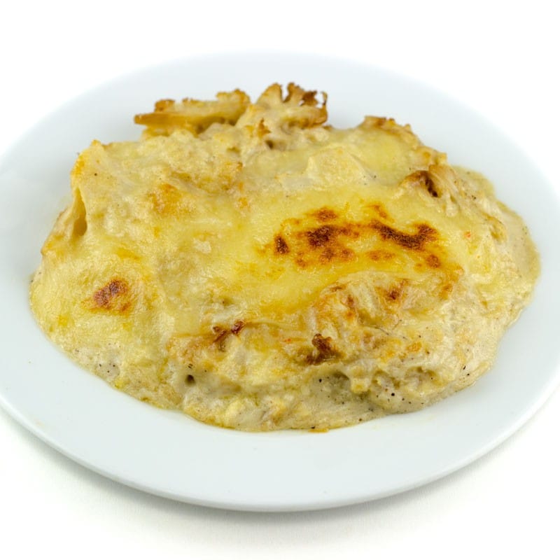Coliflor con bechamel