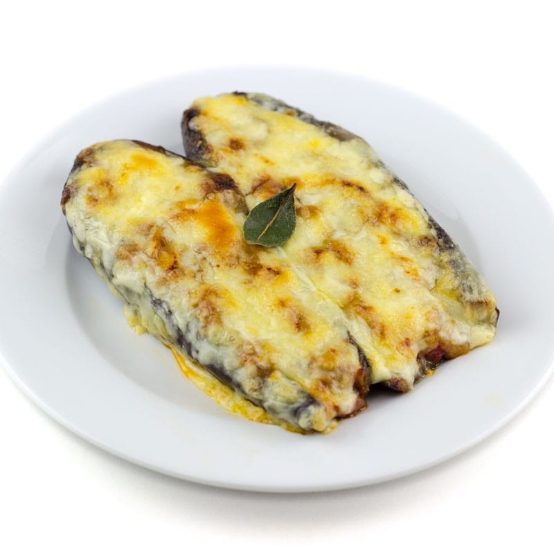 Berenjenas Rellenas de Atún.