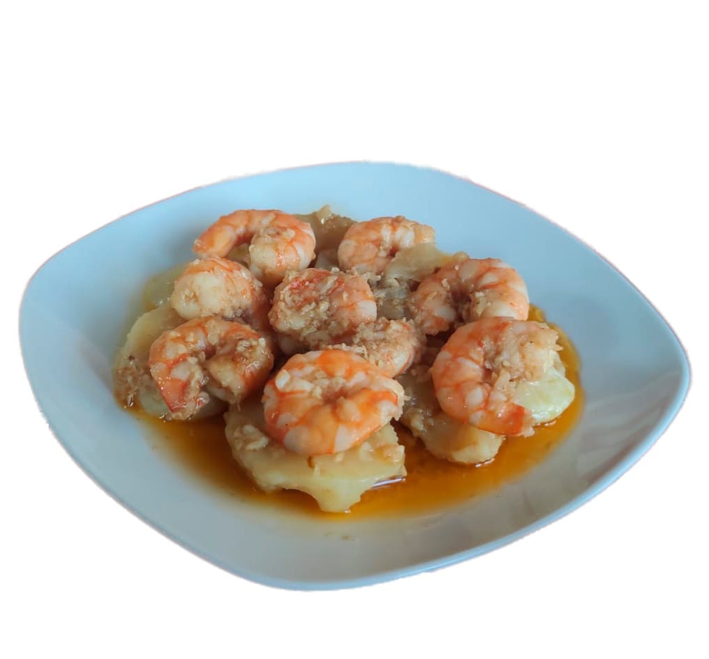 Patatas con Choco