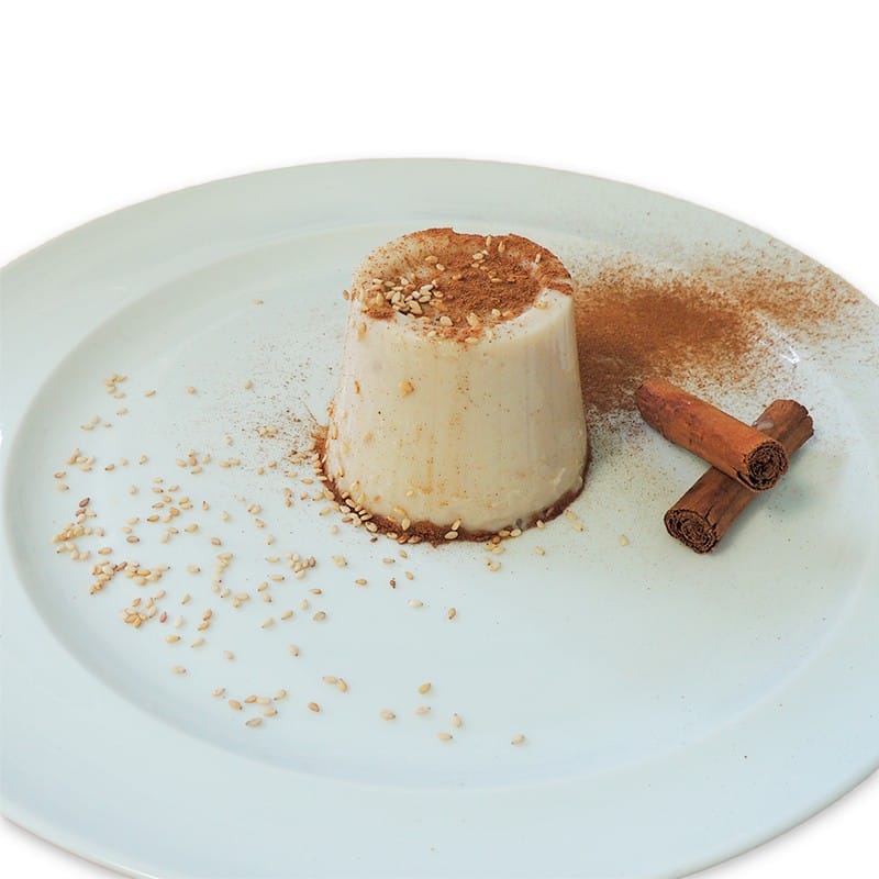Flan de café sin azúcar