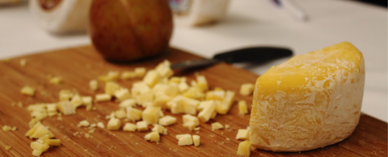 alimentacion sana con queso