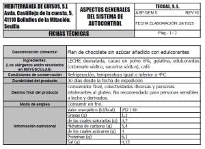 flan de chocolate sin azucar