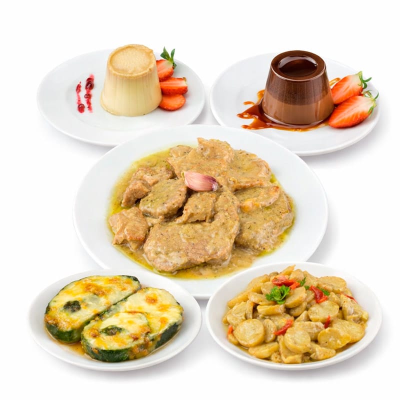 pack san valentin comida casera a domicilio