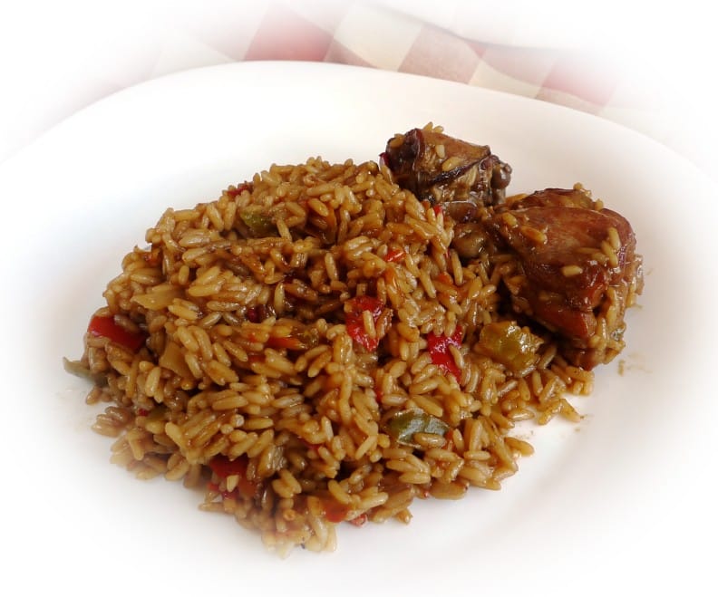 paella conejo a domicilio